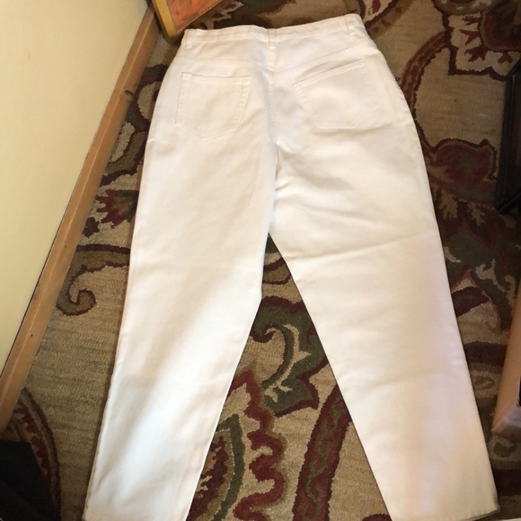 Vintage 90s JONES NY JEANS size 16W Mom Jean High-Waist BOOTY 🍑 100% Cotton USA - Picture 2 of 16